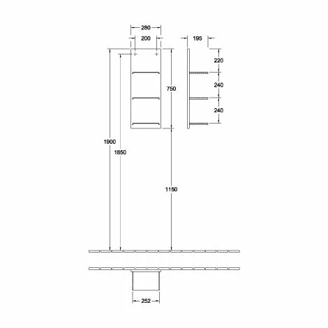 Villeroy & Boch Subway 2.0 Regal Elm Impresso Villeroy & Boch Subway 2.0 Regal Elm Impresso -VILLEROY & BOCH shop 70940210 1
