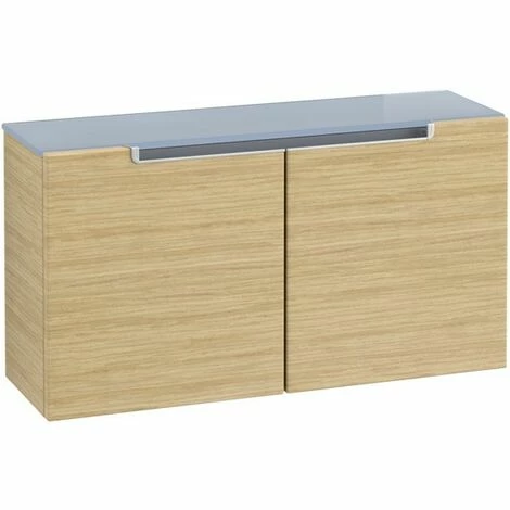 Villeroy & Boch Subway 2.0 Sideboard Mit 2 Türen Nordic Oak Silberfarbig Matt Silver Grey 6 Villeroy & Boch Subway 2.0 Sideboard Mit 2 Türen Nordic Oak Silberfarbig Matt Silver Grey – Bild 4