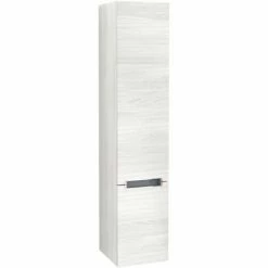 Villeroy & Boch Subway 2.0 Hochschrank Mit 2 Türen Links White Wood Chromfarbig Glänzend Ohne Schublade 3 Villeroy & Boch Subway 2.0 Hochschrank Mit 2 Türen Links White Wood Chromfarbig Glänzend Ohne Schublade -VILLEROY & BOCH shop 70940429 2