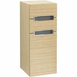 Villeroy & Boch Subway 2.0 Seitenschrank Mit 1 Tür Und 2 Schubladen Links Nordic Oak Chromfarbig Glänzend White 3 Villeroy & Boch Subway 2.0 Seitenschrank Mit 1 Tür Und 2 Schubladen Links Nordic Oak Chromfarbig Glänzend White -VILLEROY & BOCH shop 70940430 2