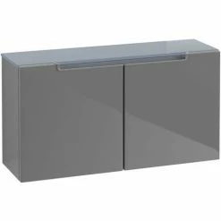 Villeroy & Boch Subway 2.0 Sideboard Mit 2 Türen Glossy Grey Chromfarbig Glänzend White 5 Villeroy & Boch Subway 2.0 Sideboard Mit 2 Türen Glossy Grey Chromfarbig Glänzend White -VILLEROY & BOCH shop 70940448 4