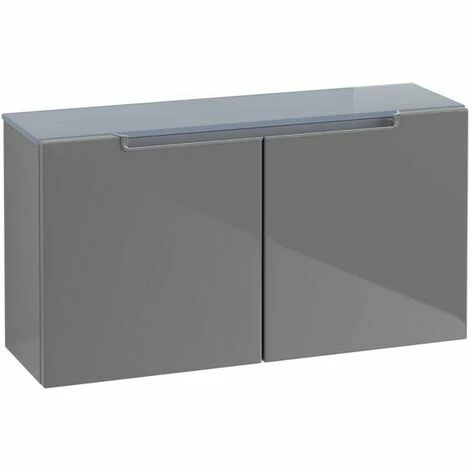Villeroy & Boch Subway 2.0 Sideboard mit 2 Türen Glossy Grey Chromfarbig Glänzend White Villeroy & Boch Subway 2.0 Sideboard Mit 2 Türen Glossy Grey Chromfarbig Glänzend White -VILLEROY & BOCH shop 70940448 4