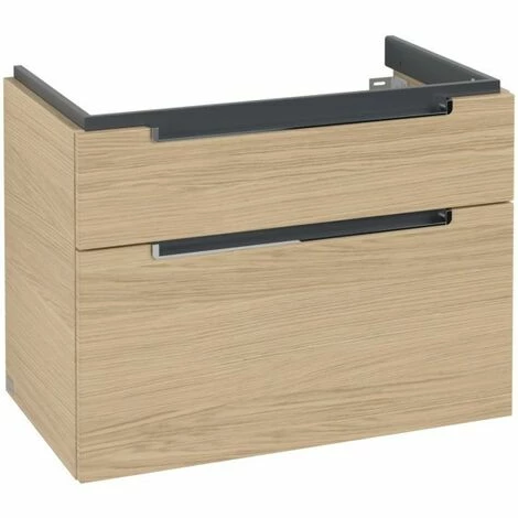 Villeroy & Boch Subway 2.0 Waschtischunterschrank XXL mit 2 Auszügen 78,7 cm Nordic Oak Chromfarbig Glänzend Villeroy & Boch Subway 2.0 Waschtischunterschrank XXL Mit 2 Auszügen 78,7 Cm Nordic Oak Chromfarbig Glänzend -VILLEROY & BOCH shop 70940468 3