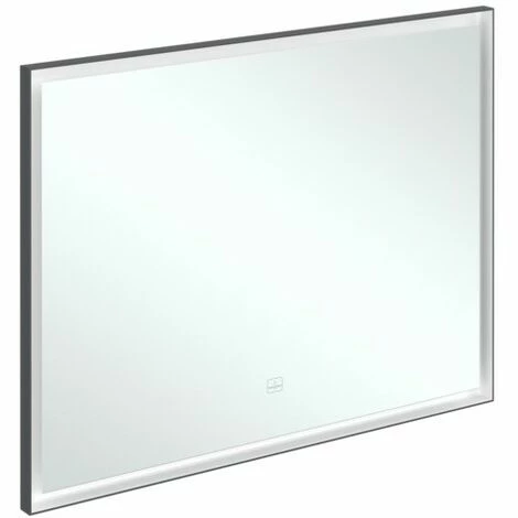 Villeroy & Boch Subway 3.0 Spiegel Eckig 100 Black Matt 4 Villeroy & Boch Subway 3.0 Spiegel Eckig 100 Black Matt – Bild 2