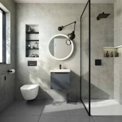 Villeroy & Boch Subway 3.0 Spiegel Rund 71,2 White Matt 9 Villeroy & Boch Subway 3.0 Spiegel Rund 71,2 White Matt -VILLEROY & BOCH shop 71069941 4