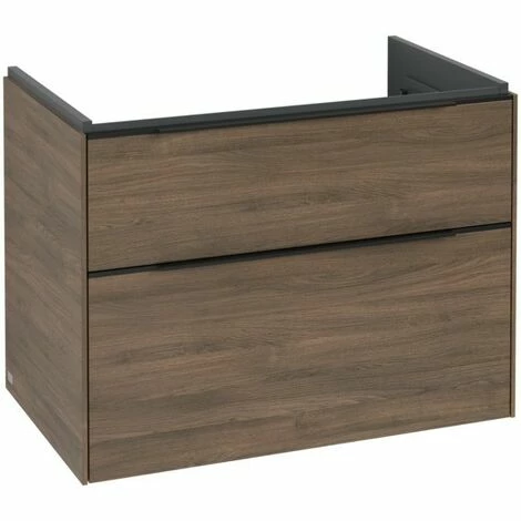 Villeroy & Boch Subway 3.0 Waschtischunterschrank 772mm XL mit 2 Auszügen Arizona Oak Ohne Beleuchtung Volcano Black Villeroy & Boch Subway 3.0 Waschtischunterschrank 772mm XL Mit 2 Auszügen Arizona Oak Ohne Beleuchtung Volcano Black -VILLEROY & BOCH shop 71070010 2