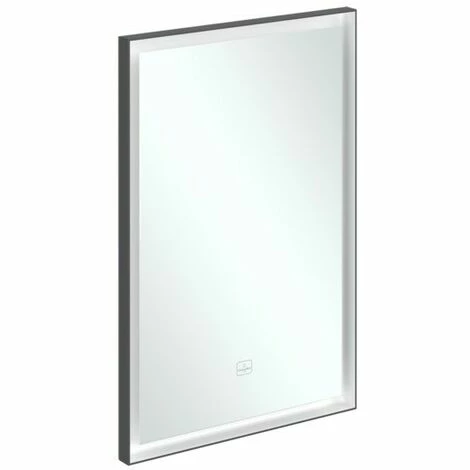 Villeroy & Boch Subway 3.0 Spiegel Eckig 50 Black Matt 4 Villeroy & Boch Subway 3.0 Spiegel Eckig 50 Black Matt – Bild 2