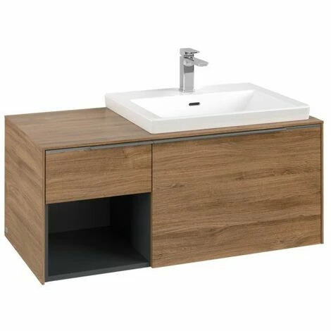 Villeroy & Boch Subway 3.0 Waschtischunterschrank 1001mm mit 2 Auszügen und Regalelement Kansas Oak Waschtisch rechts/Regalelement links Ohne Beleuchtung Aluminium Glänzend Villeroy & Boch Subway 3.0 Waschtischunterschrank 1001mm Mit 2 Auszügen Und Regalelement Kansas Oak Waschtisch Rechts/Regalelement Links Ohne Beleuchtung Aluminium Glänzend -VILLEROY & BOCH shop 71070192 2
