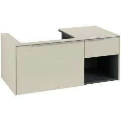 Villeroy & Boch Subway 3.0 Waschtischunterschrank 1001mm Mit 2 Auszügen Und Regalelement Cashmere Grey Waschtisch Links/Regalelement Rechts Ohne Beleuchtung Aluminium Glänzend 3 Villeroy & Boch Subway 3.0 Waschtischunterschrank 1001mm Mit 2 Auszügen Und Regalelement Cashmere Grey Waschtisch Links/Regalelement Rechts Ohne Beleuchtung Aluminium Glänzend -VILLEROY & BOCH shop 71070250 2