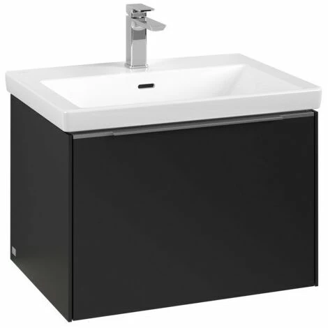 Villeroy & Boch Subway 3.0 Waschtischunterschrank 622mm mit 1 Auszug Volcano Black Mit Beleuchtung Aluminium Glänzend Villeroy & Boch Subway 3.0 Waschtischunterschrank 622mm Mit 1 Auszug Volcano Black Mit Beleuchtung Aluminium Glänzend -VILLEROY & BOCH shop 71070287 3
