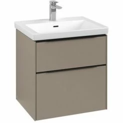 Villeroy & Boch Subway 3.0 Waschtischunterschrank XL 572mm Mit 2 Auszügen Taupe Mit Beleuchtung Volcano Black 4 Villeroy & Boch Subway 3.0 Waschtischunterschrank XL 572mm Mit 2 Auszügen Taupe Mit Beleuchtung Volcano Black -VILLEROY & BOCH shop 71070311 3