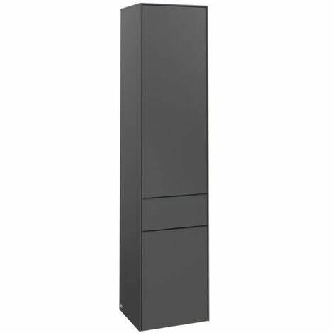 Villeroy & Boch Subway 3.0 Hochschrank mit 2 Türen und 1 Auszug einfarbig Rechts Graphite Villeroy & Boch Subway 3.0 Hochschrank Mit 2 Türen Und 1 Auszug Einfarbig Rechts Graphite -VILLEROY & BOCH shop 71263744 2