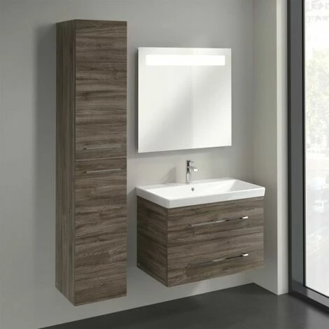 Villeroy & Boch Avento Hochschrank Mit 2 Türen Links Stone Oak 6 Villeroy & Boch Avento Hochschrank Mit 2 Türen Links Stone Oak – Bild 4