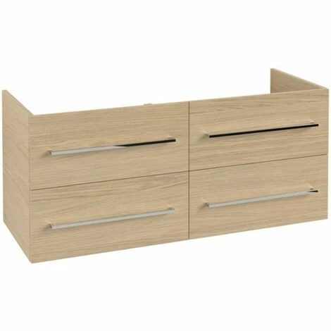 Villeroy & Boch Avento Waschtischunterschrank mit 4 Auszügen für Doppelwaschtisch Nordic Oak Villeroy & Boch Avento Waschtischunterschrank Mit 4 Auszügen Für Doppelwaschtisch Nordic Oak -VILLEROY & BOCH shop 71356862 4