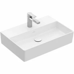 Villeroy & Boch Memento 2.0 Waschtisch 60 Cm Mit 1 Hahnloch Ohne Überlauf Weiß Alpin Geschliffen Ohne Beschichtung 4 Villeroy & Boch Memento 2.0 Waschtisch 60 Cm Mit 1 Hahnloch Ohne Überlauf Weiß Alpin Geschliffen Ohne Beschichtung -VILLEROY & BOCH shop 71356870 3