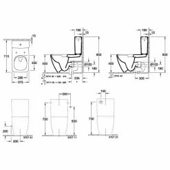 Villeroy & Boch Venticello Spülkasten Für Aufsatzmontage Ohne Beschichtung 4 Villeroy & Boch Venticello Spülkasten Für Aufsatzmontage Ohne Beschichtung -VILLEROY & BOCH shop 71356872 3