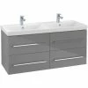 Villeroy & Boch Avento Waschtischunterschrank Mit 4 Auszügen Für Doppelwaschtisch Crystal Black 1 Villeroy & Boch Avento Waschtischunterschrank Mit 4 Auszügen Für Doppelwaschtisch Crystal Black -VILLEROY & BOCH shop 71356905 1