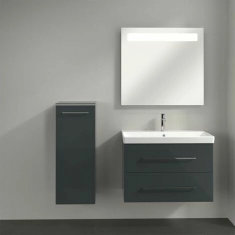 Villeroy & Boch Avento Seitenschrank Mit 1 Tür Links Crystal Grey 4 Villeroy & Boch Avento Seitenschrank Mit 1 Tür Links Crystal Grey – Bild 2