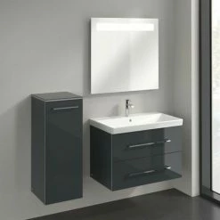 Villeroy & Boch Avento Seitenschrank Mit 1 Tür Links Crystal Grey 8 Villeroy & Boch Avento Seitenschrank Mit 1 Tür Links Crystal Grey -VILLEROY & BOCH shop 71356923 3