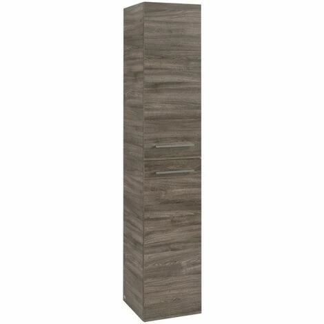 Villeroy & Boch Avento Hochschrank Mit 2 Türen Rechts Stone Oak 4 Villeroy & Boch Avento Hochschrank Mit 2 Türen Rechts Stone Oak – Bild 2