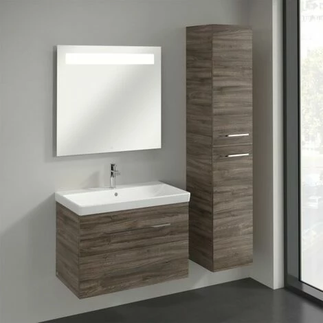 Villeroy & Boch Avento Hochschrank Mit 2 Türen Rechts Stone Oak 6 Villeroy & Boch Avento Hochschrank Mit 2 Türen Rechts Stone Oak – Bild 4