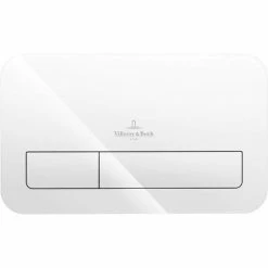 Villeroy & Boch ViConnect Bedieningspaneel Glas Glossy Wit Tbv ViConnect Reservoir