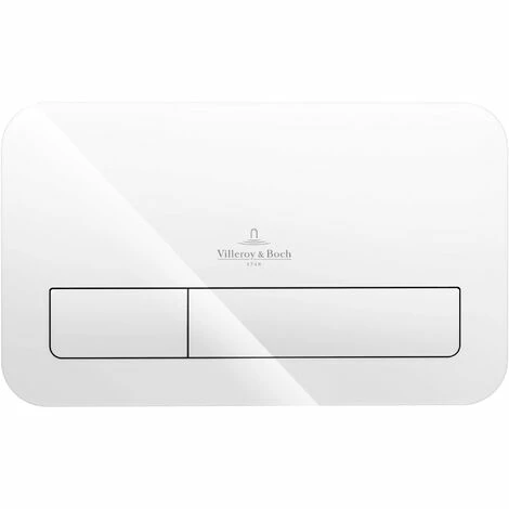 Villeroy & Boch ViConnect bedieningspaneel glas glossy wit tbv ViConnect reservoir Villeroy & Boch ViConnect Bedieningspaneel Glas Glossy Wit Tbv ViConnect Reservoir -VILLEROY & BOCH shop 71358497 1