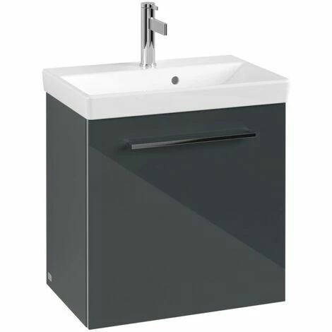 Villeroy & Boch Avento Waschtischunterschrank Mit 1 Tür 43 Cm Rechts Crystal Grey 5 Villeroy & Boch Avento Waschtischunterschrank Mit 1 Tür 43 Cm Rechts Crystal Grey – Bild 3