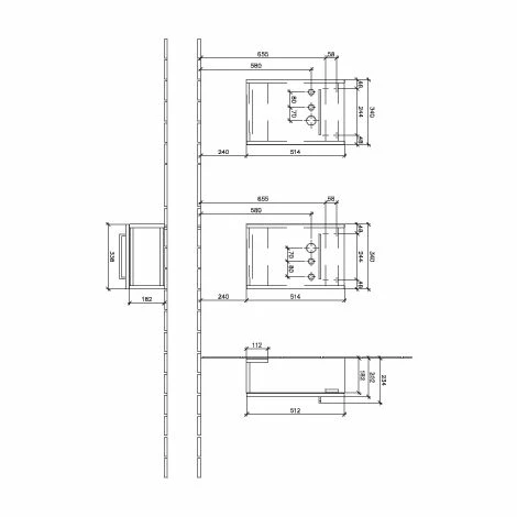 Villeroy & Boch Avento Waschtischunterschrank, 34 cm mit 1 Tür Links Crystal Black Villeroy & Boch Avento Waschtischunterschrank, 34 Cm Mit 1 Tür Links Crystal Black -VILLEROY & BOCH shop 71382751 2