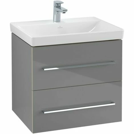 Villeroy & Boch Avento Waschtischunterschrank mit 2 Auszügen 58 cm Crystal Grey Villeroy & Boch Avento Waschtischunterschrank Mit 2 Auszügen 58 Cm Crystal Grey -VILLEROY & BOCH shop 71382759 2