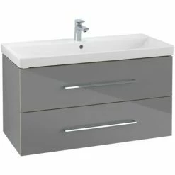 Villeroy & Boch Avento Waschtischunterschrank Mit 2 Auszügen 98 Cm Arizona Oak