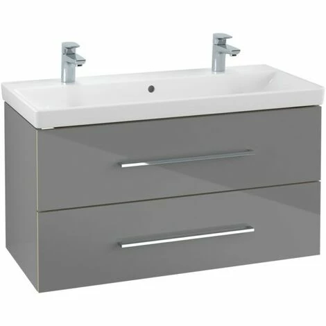 Villeroy & Boch Avento Waschtischunterschrank Mit 2 Auszügen 98 Cm Arizona Oak 4 Villeroy & Boch Avento Waschtischunterschrank Mit 2 Auszügen 98 Cm Arizona Oak – Bild 2