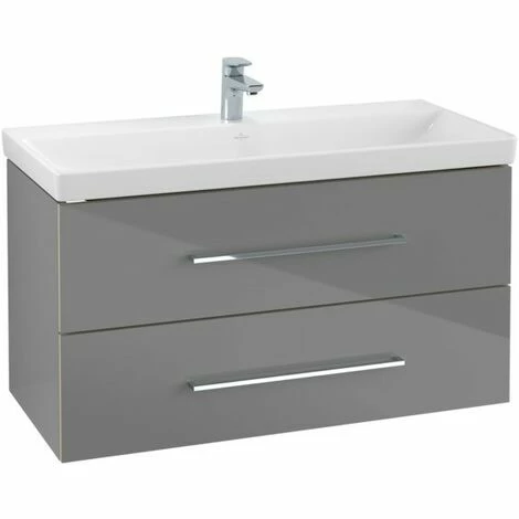 Villeroy & Boch Avento Waschtischunterschrank Mit 2 Auszügen 98 Cm Arizona Oak 5 Villeroy & Boch Avento Waschtischunterschrank Mit 2 Auszügen 98 Cm Arizona Oak – Bild 3