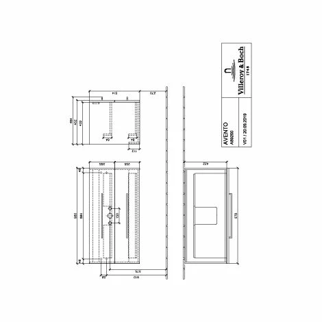 Villeroy & Boch Avento Waschtischunterschrank Mit 2 Auszügen 98 Cm Arizona Oak 6 Villeroy & Boch Avento Waschtischunterschrank Mit 2 Auszügen 98 Cm Arizona Oak – Bild 4