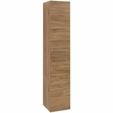 Villeroy & Boch Avento Hochschrank mit 2 Türen Links Kansas Oak Villeroy & Boch Avento Hochschrank Mit 2 Türen Links Kansas Oak -VILLEROY & BOCH shop 71383404 2