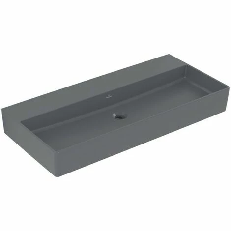 Villeroy & Boch Memento 2.0 Waschtisch 100 cm ungeschliffen Ohne Hahnloch Ohne Überlauf Graphite Mit CeramicPlus Beschichtung Villeroy & Boch Memento 2.0 Waschtisch 100 Cm Ungeschliffen Ohne Hahnloch Ohne Überlauf Graphite Mit CeramicPlus Beschichtung -VILLEROY & BOCH shop 71383457 2