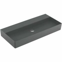 Villeroy & Boch Memento 2.0 Waschtisch 100 Cm Ungeschliffen Ohne Hahnloch Ohne Überlauf Graphite Mit CeramicPlus Beschichtung 4 Villeroy & Boch Memento 2.0 Waschtisch 100 Cm Ungeschliffen Ohne Hahnloch Ohne Überlauf Graphite Mit CeramicPlus Beschichtung -VILLEROY & BOCH shop 71383457 3