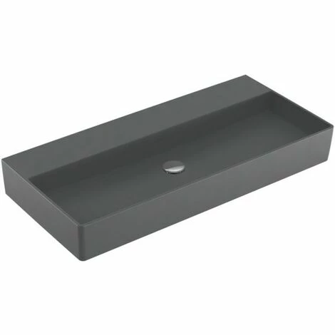 Villeroy & Boch Memento 2.0 Waschtisch 100 cm ungeschliffen Ohne Hahnloch Ohne Überlauf Graphite Mit CeramicPlus Beschichtung Villeroy & Boch Memento 2.0 Waschtisch 100 Cm Ungeschliffen Ohne Hahnloch Ohne Überlauf Graphite Mit CeramicPlus Beschichtung -VILLEROY & BOCH shop 71383457 3