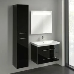 Villeroy & Boch Avento Hochschrank Mit 2 Türen Links Crystal Black 9 Villeroy & Boch Avento Hochschrank Mit 2 Türen Links Crystal Black -VILLEROY & BOCH shop 71383495 4