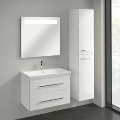Villeroy & Boch Avento Hochschrank Mit 2 Türen Rechts Crystal White 5 Villeroy & Boch Avento Hochschrank Mit 2 Türen Rechts Crystal White -VILLEROY & BOCH shop 71383500 4