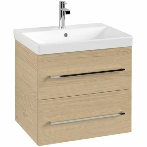 Villeroy & Boch Avento Waschtischunterschrank mit 2 Auszügen 58 cm Nordic Oak Villeroy & Boch Avento Waschtischunterschrank Mit 2 Auszügen 58 Cm Nordic Oak -VILLEROY & BOCH shop 71383502 4