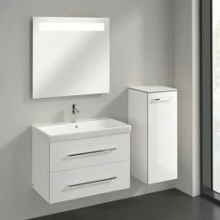 Villeroy & Boch Avento Seitenschrank Mit 1 Tür Rechts Crystal White 5 Villeroy & Boch Avento Seitenschrank Mit 1 Tür Rechts Crystal White -VILLEROY & BOCH shop 71383524 4