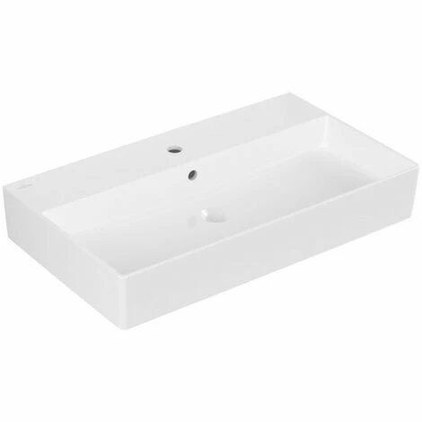 Villeroy & Boch Memento 2.0 Waschtisch 80 cm Mit 1 Hahnloch Mit Überlauf Weiß Alpin Geschliffen Mit CeramicPlus Beschichtung Villeroy & Boch Memento 2.0 Waschtisch 80 Cm Mit 1 Hahnloch Mit Überlauf Weiß Alpin Geschliffen Mit CeramicPlus Beschichtung -VILLEROY & BOCH shop 71383545 2