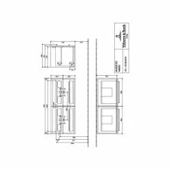Villeroy & Boch Avento Waschtischunterschrank Mit 4 Auszügen Für Doppelwaschtisch Elm Impresso -VILLEROY & BOCH shop 71383585 3