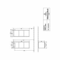 Villeroy & Boch Avento Seitenschrank Mit 1 Tür Rechts Crystal Grey