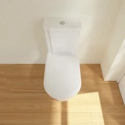 Villeroy & Boch Hommage Closetzitting Softclose/quickrelease Chroom Scharn Wit -VILLEROY & BOCH shop 71385449 5