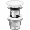 Villeroy & Boch Push-open Design Afvoerplug 11/4 Inch Keram.afdekking Wit -VILLEROY & BOCH shop 71385506 1