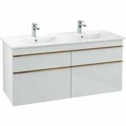 Villeroy & Boch Venticello Waschtischunterschrank XL 1253mm Mit 4 Auszügen Für Doppelwaschtisch Glass Glossy White Copper 4 Villeroy & Boch Venticello Waschtischunterschrank XL 1253mm Mit 4 Auszügen Für Doppelwaschtisch Glass Glossy White Copper -VILLEROY & BOCH shop 71489265 3