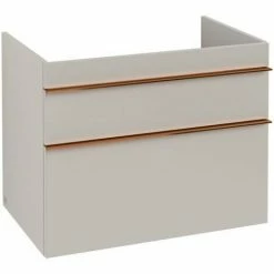 Villeroy & Boch Venticello Waschtischunterschrank XL Mit 2 Auszügen 75,3 Cm Soft Grey Copper 3 Villeroy & Boch Venticello Waschtischunterschrank XL Mit 2 Auszügen 75,3 Cm Soft Grey Copper -VILLEROY & BOCH shop 71489266 2