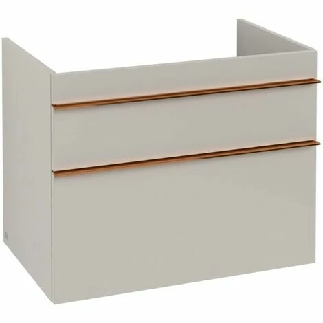 Villeroy & Boch Venticello Waschtischunterschrank XL mit 2 Auszügen 75,3 cm Soft Grey Copper Villeroy & Boch Venticello Waschtischunterschrank XL Mit 2 Auszügen 75,3 Cm Soft Grey Copper -VILLEROY & BOCH shop 71489266 2